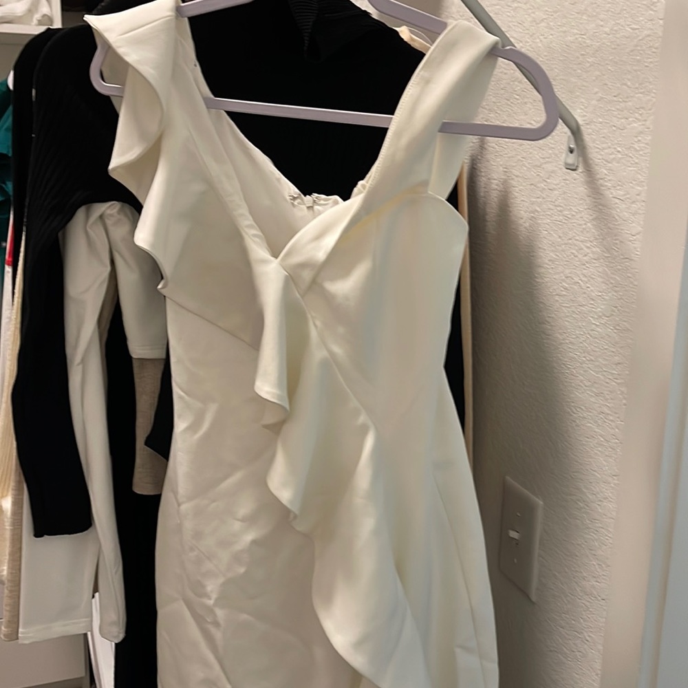 White dress